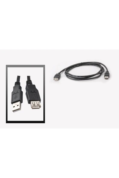 3mt Siyah 2.0 Usb Uzatma Cu-202-b ürün görseli