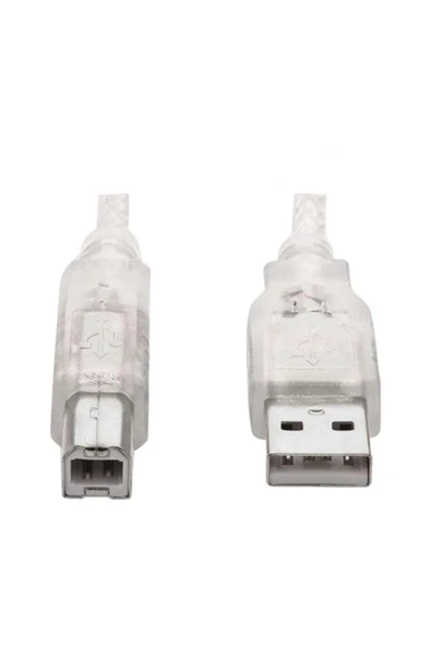 10 mt 2.0 Şeffaf Powermaster Usb Yazıcı Kablosu ürün görseli