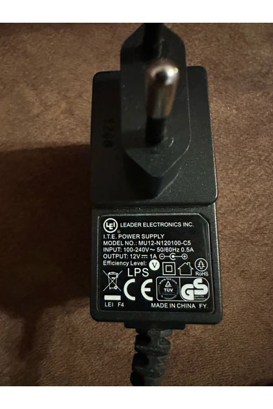 Leader Mu12-n120100-c5 12v 1a Adaptör - 2
