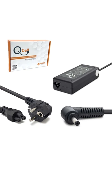 Notebook Adaptör Asus 65w 19v 3.42a 4.0x1.35mm Qba-011 ürün görseli