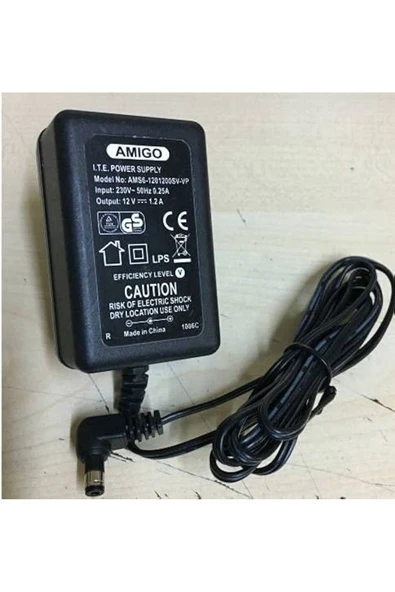 AMIGO MODELLO AMS6-1201200SV-VP 12V 1.2A EU- ADAPTÖR - 1