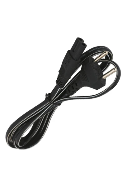 Teyp Power Güç Kablosu Notebook Tv Traş Makineleri Işıldaklar Elektrik Güç Kablosu 1,5 Metre ürün görseli