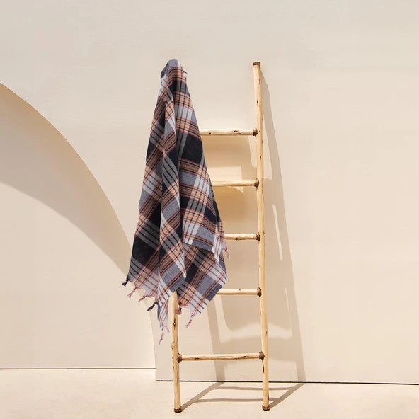 Homedius %100 Pamuk Siyah Hamam Peştemali 2'li - 80 x 160 cm - 3