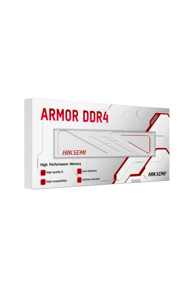 Hiksemi Armor 3200Mhz DDR4 HSC416U32E2 16GB Beyaz PC Ram - 2