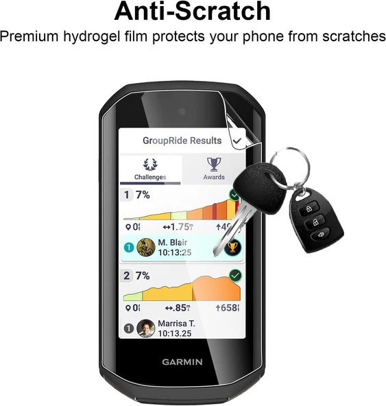 Honeywell EDA52 ile uyumlu 1 Adet Ön Body Şeffaf Ultra Ekran Koruyucu Nano Jelatin - Resim 6