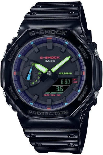 Casio G-shock Ga-2100rgb-1adr Erkek Kol Saati