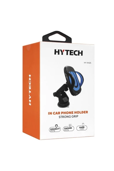 Hy-xh25 Vantuz Braketi 360 Derece Siyah-mavi Telefon Tutucu ürün görseli