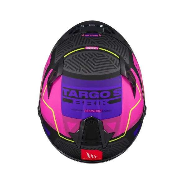KASK MT HELMETS TARGO S C8 BRIK MAT PEMBE - 5