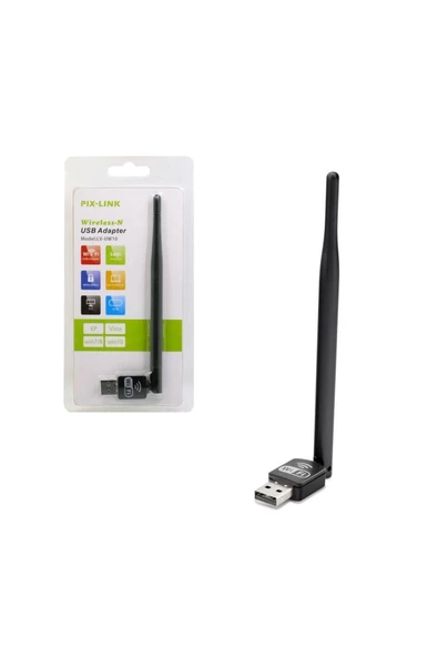 Wifi Anten 150mbps Uydulara Uyumlu 7601 Ic Lv-uw10