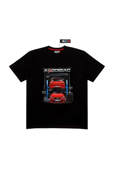 CARARTS OVER SİZE KIRMIZI TSHİRT - Resim 3