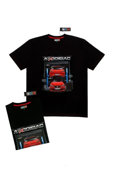 CARARTS OVER SİZE KIRMIZI TSHİRT - Resim 2