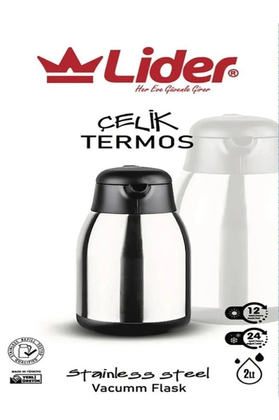 2Lt Çelik Termos