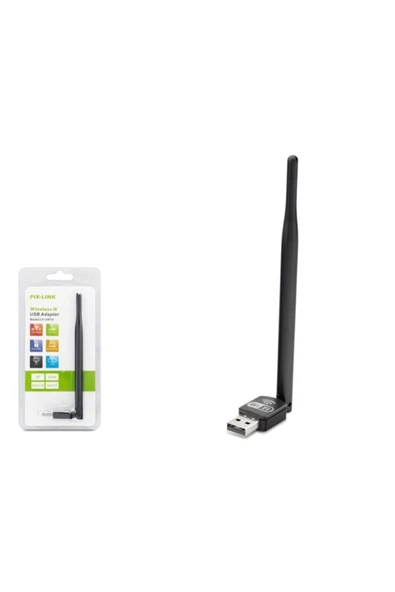 Pıx-lınk Lv-uw10 Wıreless Adaptör 150mbps 5db Uydu Uyumlu 7601 Ic