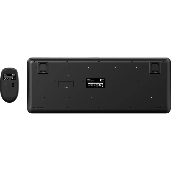 Lecoo Kw202 Kablosuz Klavye & Mouse Set Siyah - 9