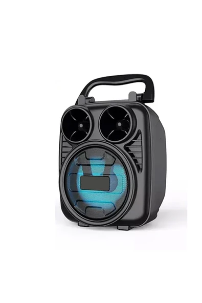 Kablosuz Bluetooth Hoparlör Speaker  Telefon Tutucu Rgb Hoparlör Renkli Işıklı Ses Bombası 5W - 2