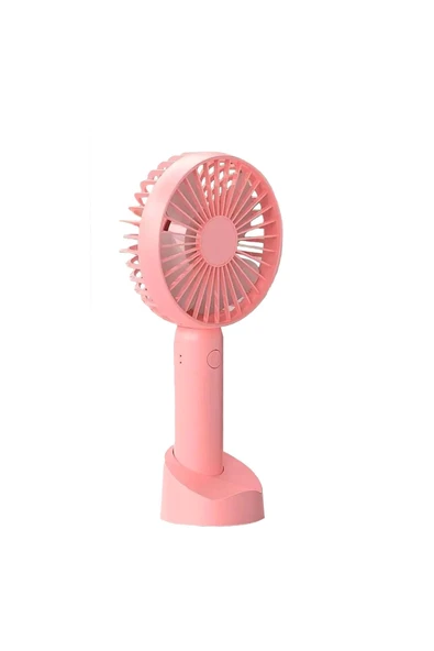 Şarjlı Mini Fan Taşınabilir El Ve Masa Üstü 3 Kademeli Vantilatör - 2