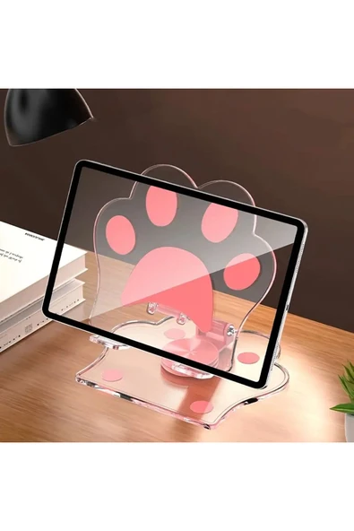 Masaüstü Telefon Ve Tablet Tutucu 360° Dönebilen Katlanabilir Taşınabilir Kaliteli Telefon Standı ürün görseli