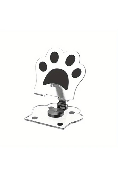 Masaüstü Telefon Ve Tablet Tutucu 360° Dönebilen Katlanabilir Taşınabilir Kaliteli Telefon Standı - Resim 2