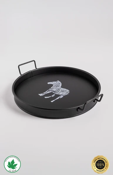 Zebra Baskılı Tepsi 26cm - 4