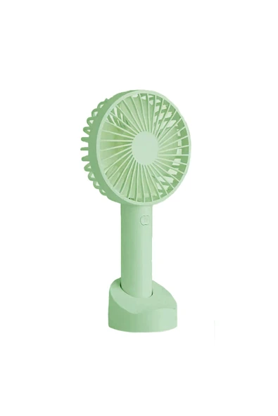 Şarjlı Mini Fan Taşınabilir El Ve Masa Üstü 3 Kademeli Vantilatör