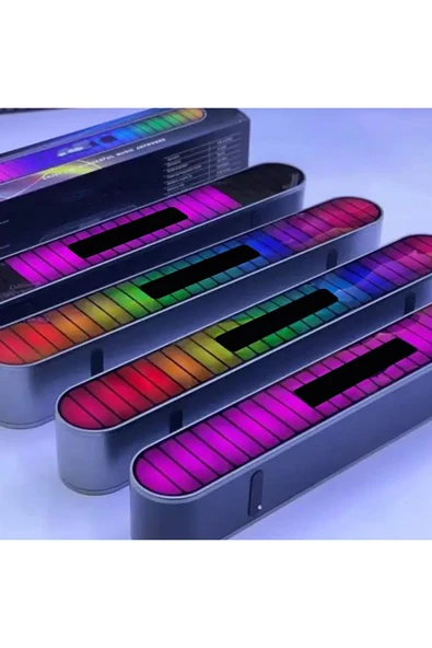 RGB Işıklı Bluetooth Hoparlör TWS Çift Hoparlör Bağlantı Speaker Kaliteli Ses Bombası 1800 mAh - 6