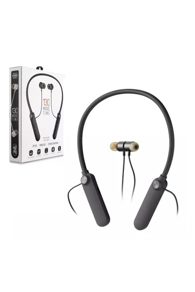 Kablosuz Bluetooth Kulaklık Stereo Mikrofon Boyun Askılı Sporcu Kulaklık Super Bass 130 Saat Ep120 - 4