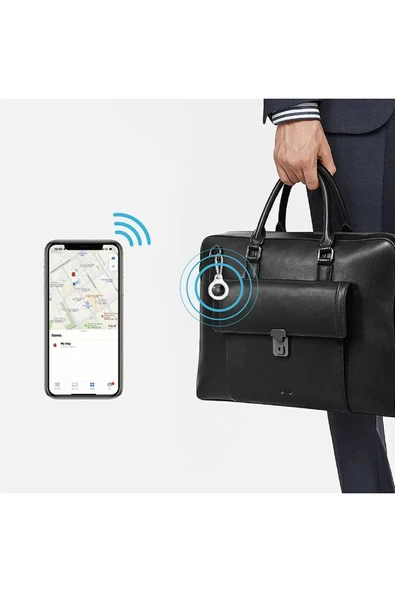 İphone Uyumlu Airtag Kayıp Önleyici Cihaz Gps Takip Cihazı Kedi Köpek Bulucu - 5