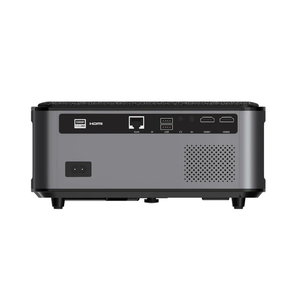 FunFlix P1 Android 4K Destekli LED Full Hd Projeksiyon Cihazı, Bluetooth, 150W Lamba, 300 Inç Görüntü - 4