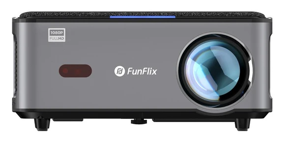 FunFlix P1 Android 4K Destekli LED Full Hd Projeksiyon Cihazı, Bluetooth, 150W Lamba, 300 Inç Görüntü - 2
