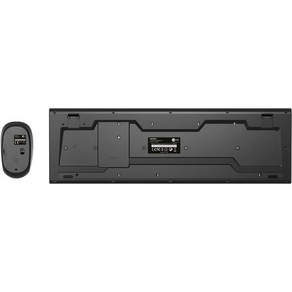 Lecoo Kw200 Kablosuz Klavye & Mouse Set Siyah - 9