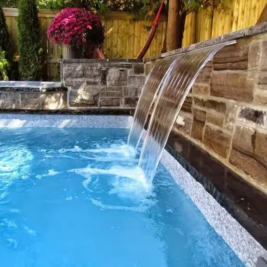 Duvar İçi Havuz Şelalesi AISI 304 80 cm Yumuşak Akım-ToptancıyızBiz - 2