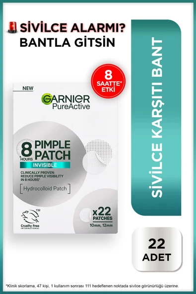 Garnier Pureactive Cilt Kusurlarına Karşı Band 22 Adet