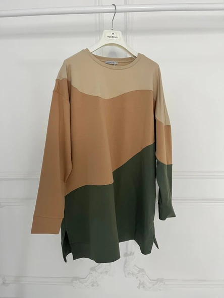 RENK GEÇİŞLİ SWEATSHIRT - 2