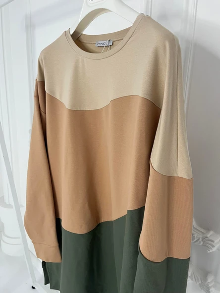 RENK GEÇİŞLİ SWEATSHIRT
