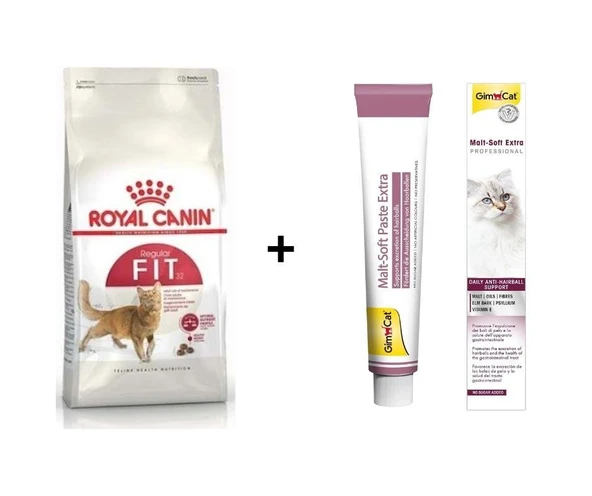 Royal Canin Fit 32  Kuru Kedi Maması 2 Kg + Gimcat Malt 100 Gr ürün görseli 1