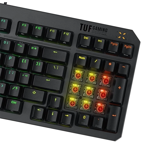 ASUS TUF GAMING K3 GEN II RGB MEKANIK GAMING KLAVYE - 6