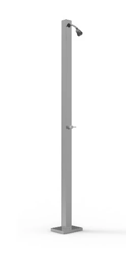 Havuz ve Bahçe Duşları Ayak Yıkamalı Baston Seri 2200X80MM-AISI304-1,2mm Parlak-ToptancıyızBiz