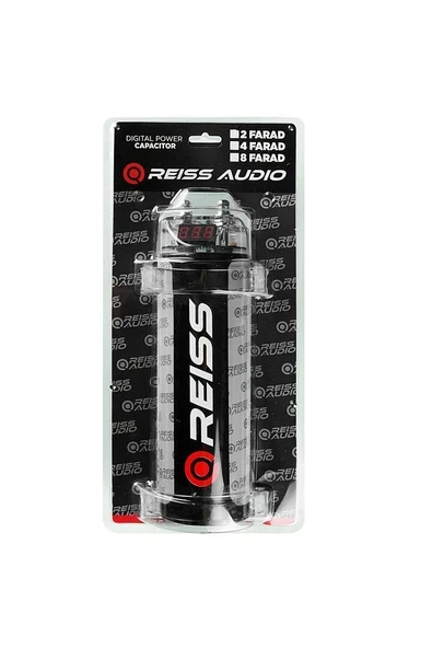 Reiss Audio Rs-CAP20F 20 Farad Kapasitör Akünüze Destek Amper Kaybına Sonn - Resim 2