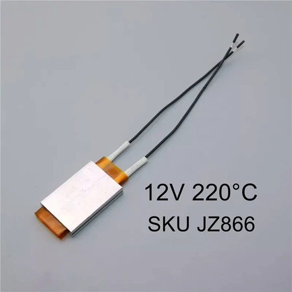 12V 220° Ptc Isıtıcı Alüminyum Alaşımlı Seramik Isıtıcı