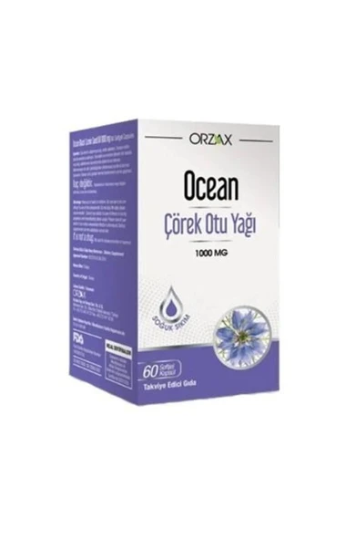 Ocean Çörek Otu Yağı 60 Kapsül