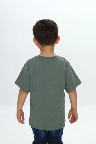 Toontoy Erkek Çocuk Ayıcık Baskılı Tişört - 3