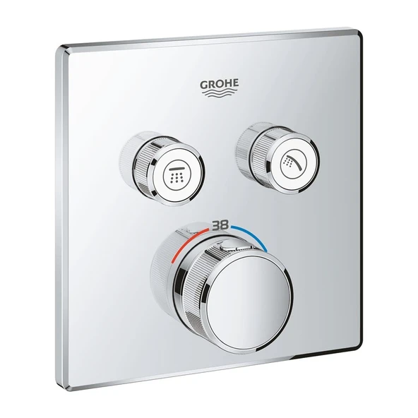 Grohe Grohtherm Smartcontrol Ankastre Termostatik Duş Bataryası - 29124000