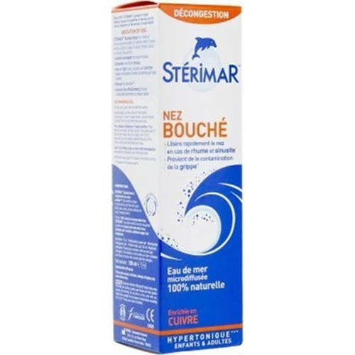 Sterimar Tıkalı Burun Hypertonic Yetişkin 100 Ml-SKT:10/2027