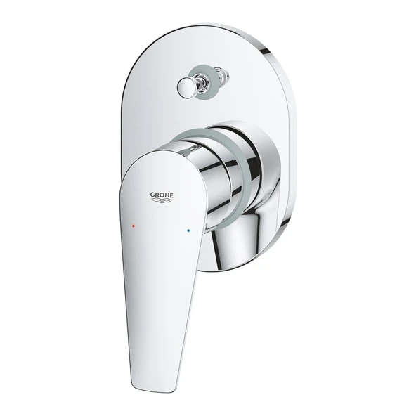 Grohe Bauedge Tek Kumandalı Banyo Bataryası Krom - 29039001 - 2
