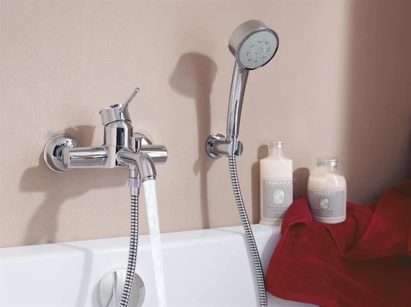 Grohe Bauclassic Tek Kumandalı Banyo Bataryası - 32865000 - 2