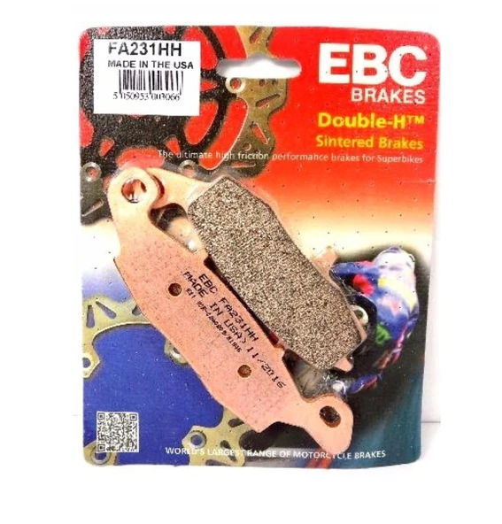 Suzukı Vl 1500 Lc Intruder 2002 Ve Sonrası EBC Sinterli Ön Fren Balata  Sol ürün görseli