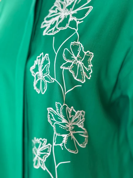 ÇİÇEK DESENLİ GÖMLEK - 2