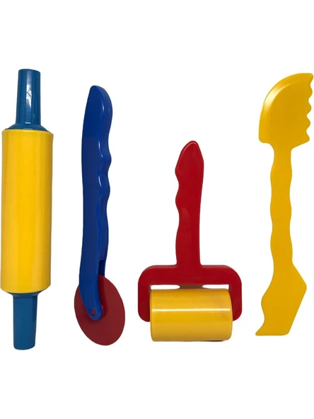 Bu-Bu Oyun Hamuru Kalıbı 4 Parça - 2