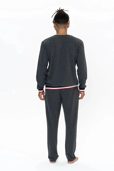 U.S. Polo Assn. 18920 Erkek Pijama Takımı - 4