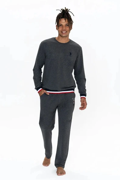U.S. Polo Assn. 18920 Erkek Pijama Takımı - 3